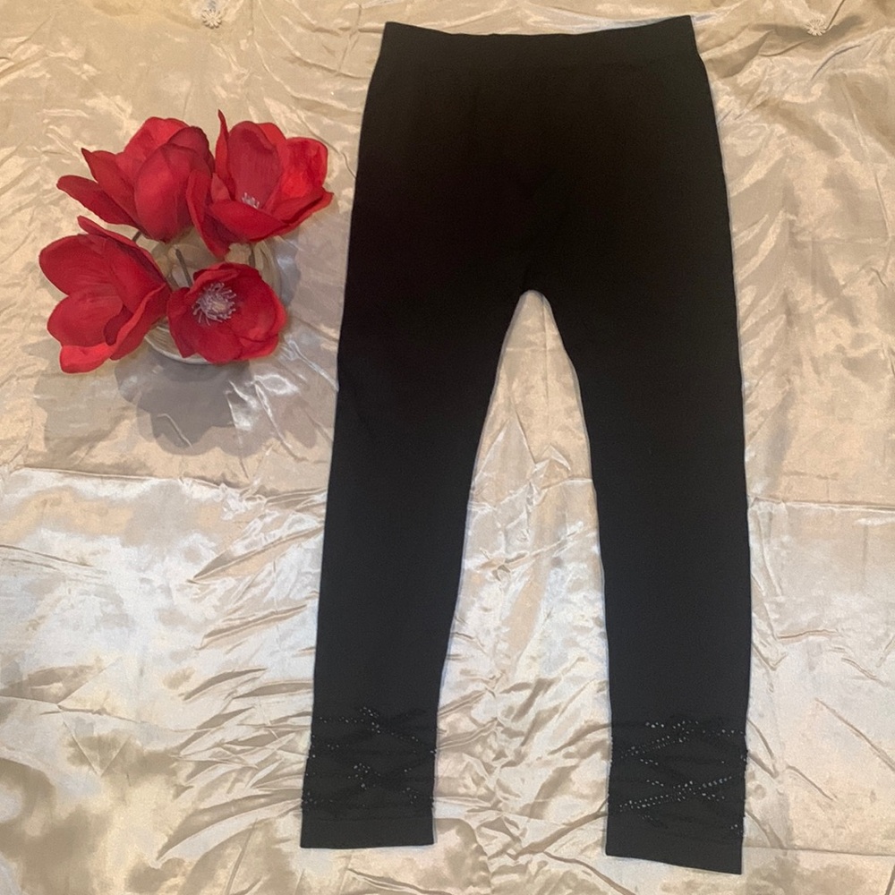 🌹Vintage Bisou Bisou • Black Soft & Comfortable Leggings